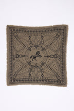 Mała bandana Le Harnais – Khaki zielony czarny – Dziecięca