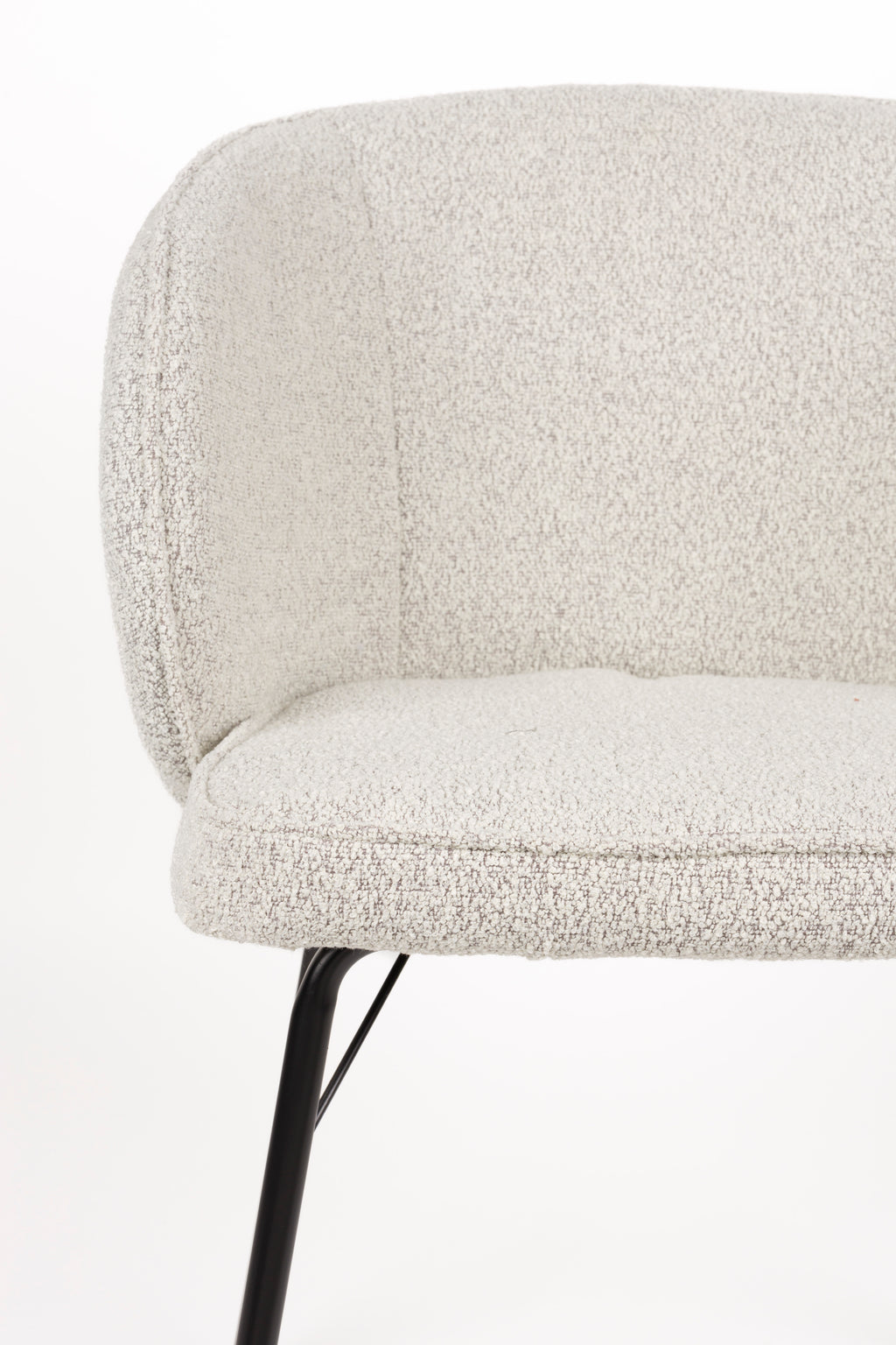 Joa - Dining Chair - Polyester - Beige