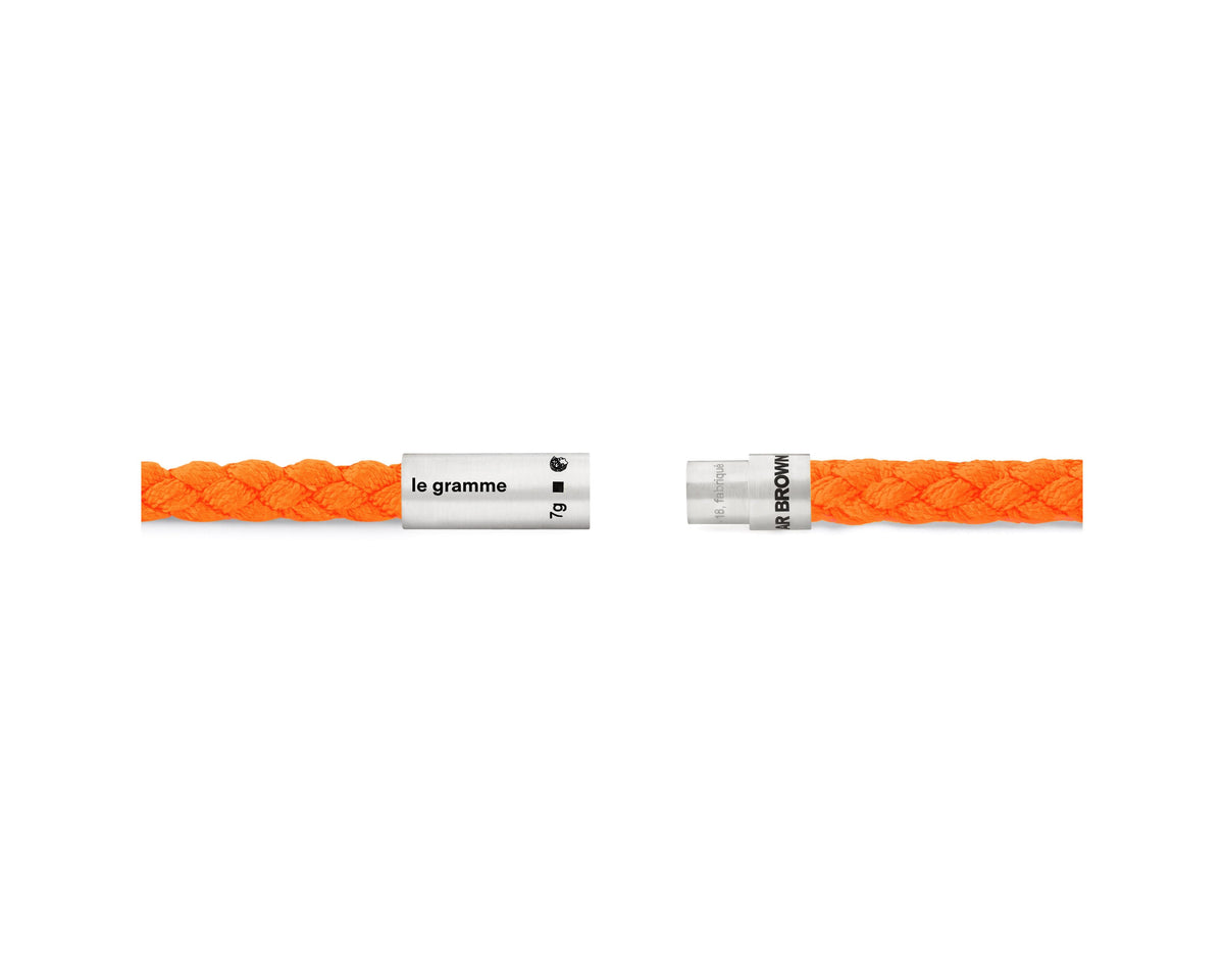 Bracelet Câble Nato Orange Fluo Orlebar Brown Le 7G