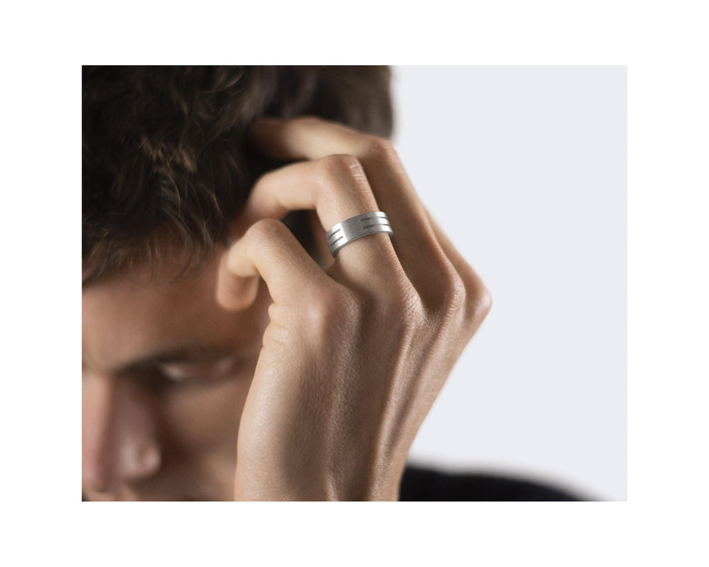 7G Perforated Ribbon Ring