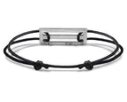 Pulsera de cordón lacado amarillo de 2,5 g