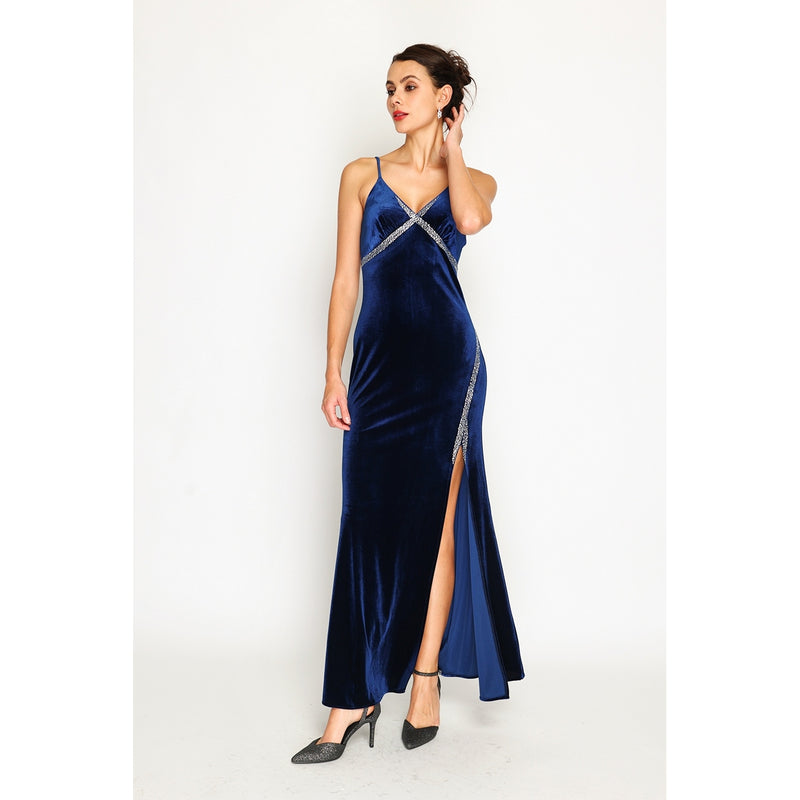 Vestido - Azul medianoche