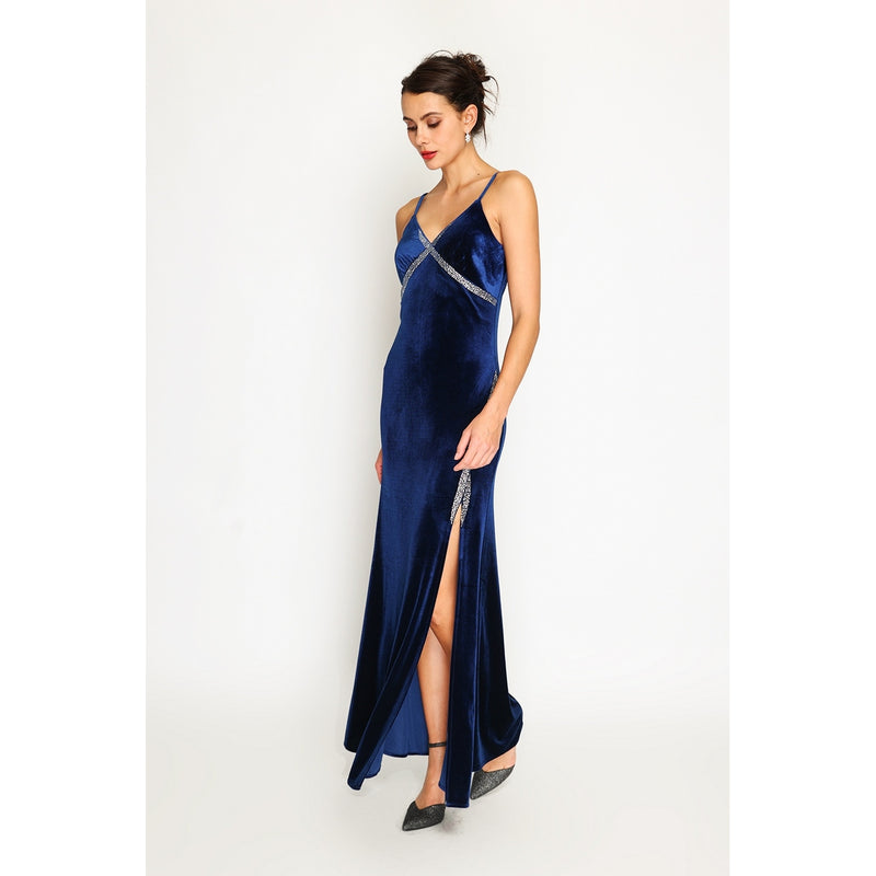 Vestido - Azul medianoche