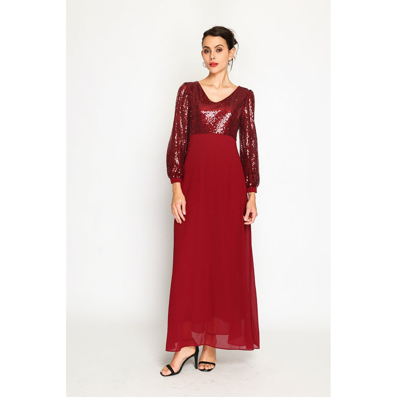 Vestido - Burdeos