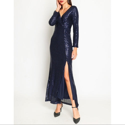 Vestido - Azul medianoche