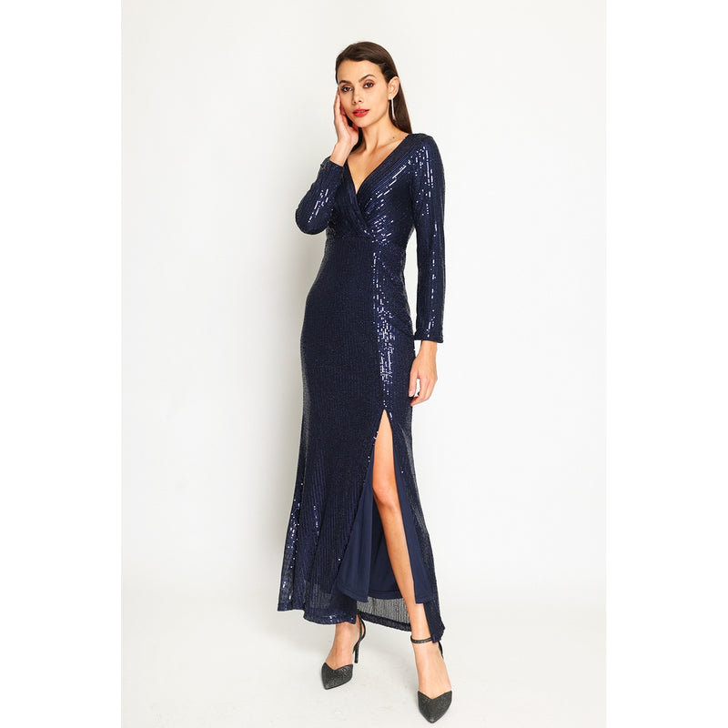 Vestido - Azul medianoche