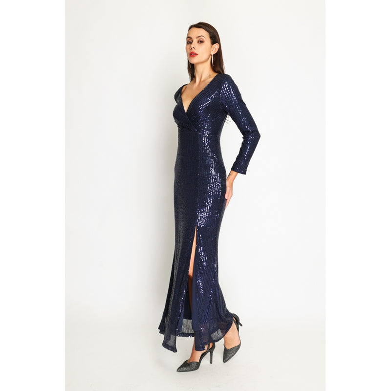 Vestido - Azul medianoche