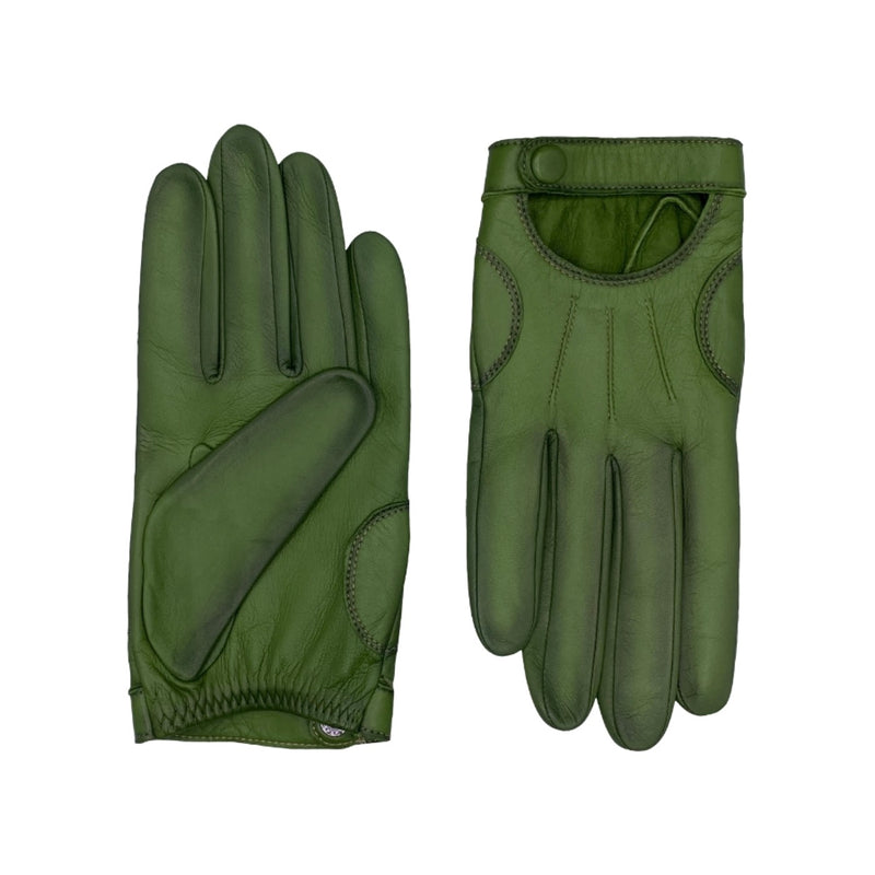Gants Liam Mobilité Cuir Non Doublés - Mousse Patine/Ecru - Homme