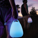 LIBERTY C25 H24cm Luz portátil inalámbrica LED regulable blanco/multicolor impermeable y flotante con mando a distancia y base de inducción - REDDECO.com