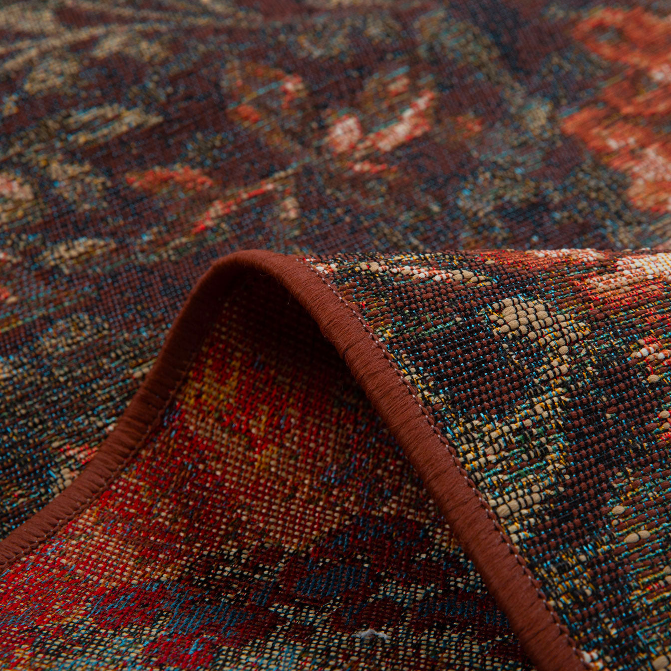Lido - Tapis D'Extérieur - Polypropylène/Polyester - Multicolore
