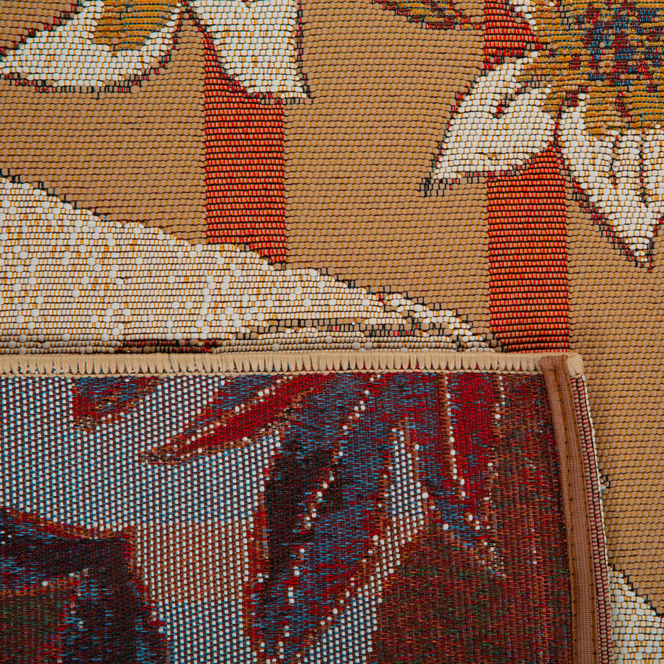 Lido - Tapis D'Extérieur - Polypropylène/Polyester - Multicolore