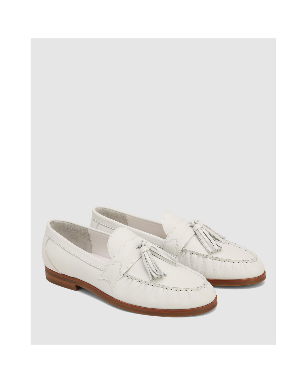 Lido Moccasiner - Ren Hvid - Herre