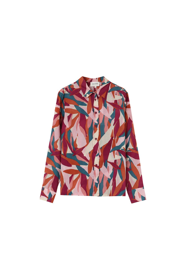 Hemdbluse Lierre - Grün