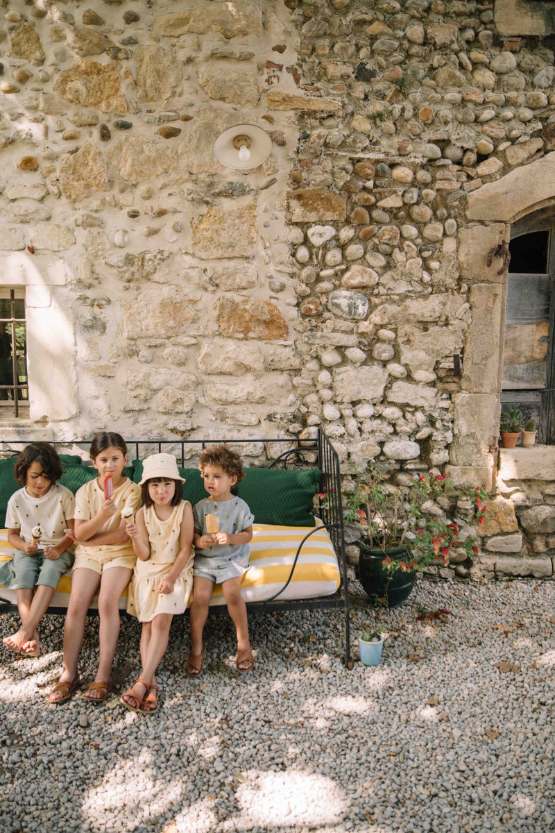 Robe Playa Terry Vanille Glaces