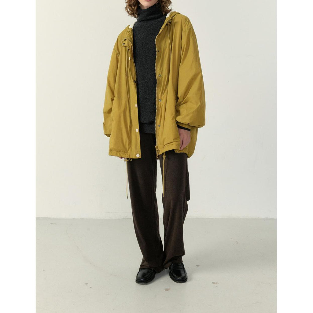 Oversized Zip-Up Jacket - Antelope - Women