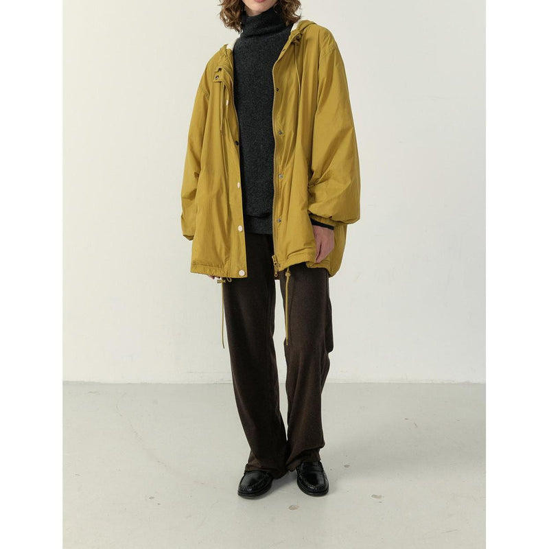 Chaqueta Suelta Con Cremallera - Antílope - Mujer