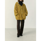 Oversized Zip-Up Jacket - Antelope - Women