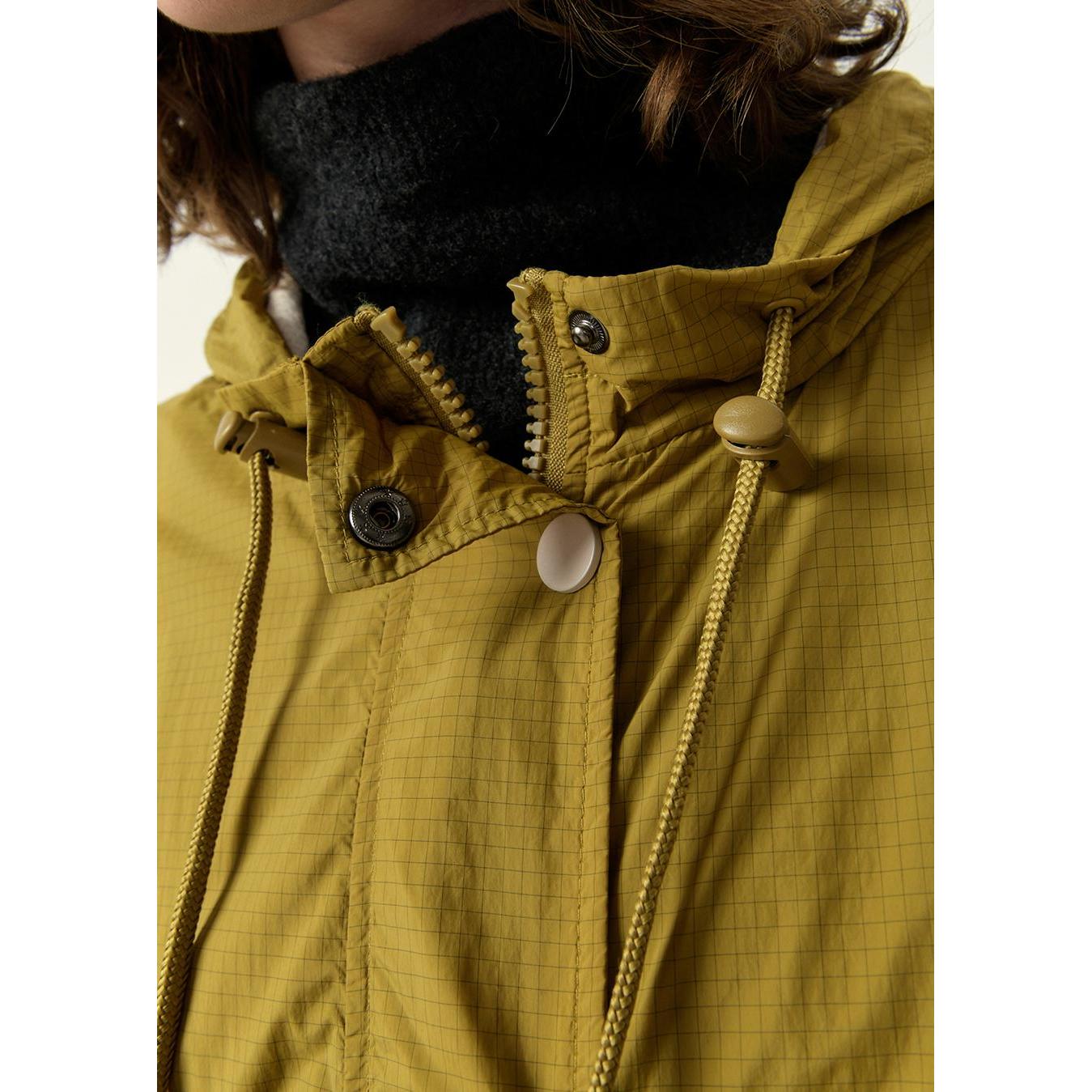 Oversized Zip-Up Jacket - Antelope - Women