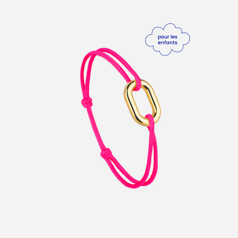 Bracelet Lila - Rose Fluo