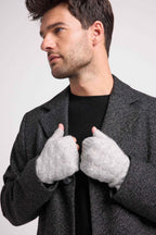 Muffole Senza Dita Unisex Lili - Grigio Chiaro