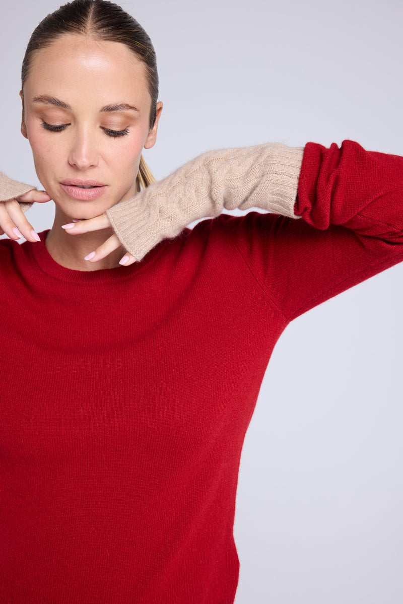 Mitaines Unisexe Lili - Beige Crème