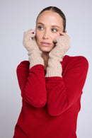 Mitaines Unisexe Lili - Beige Crème