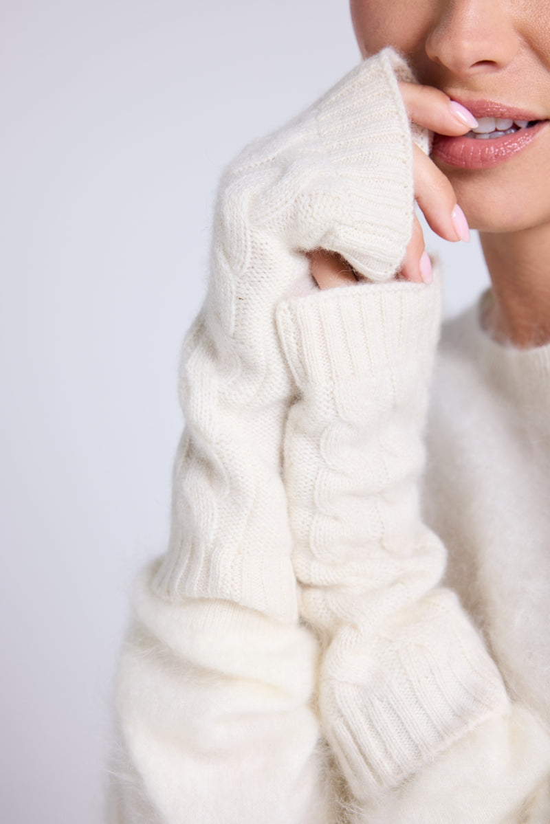 Mitaines Unisexe Lili - Blanc