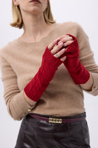 Mitaines Unisexe Lili - Rouge Bordeaux - Mixte