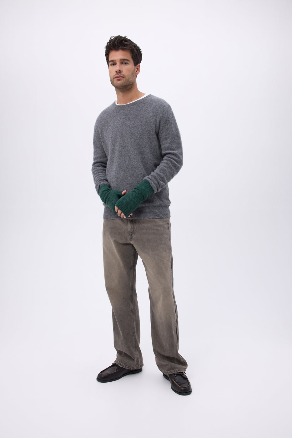 Mitones unisex Lili - Verde botella - Unisex