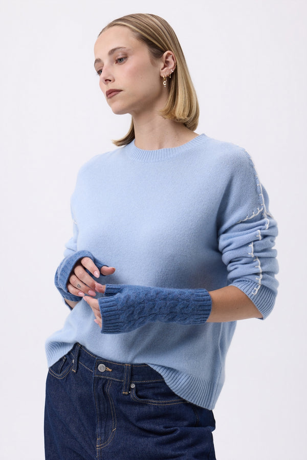 Mitaines Unisexe Lili - Bleu Jean - Mixte