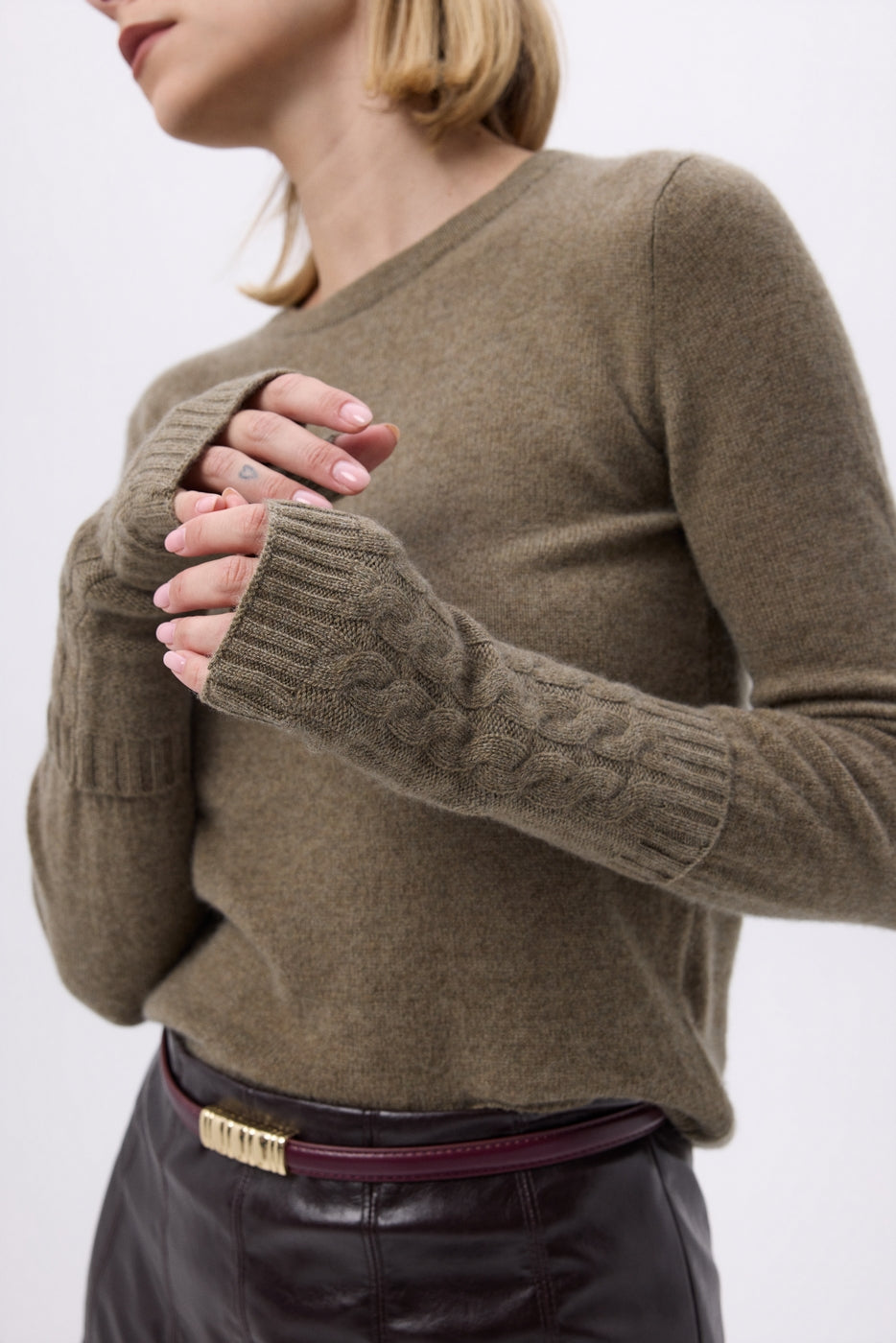 Mitaines Unisexe Lili - Vert Khaki - Mixte
