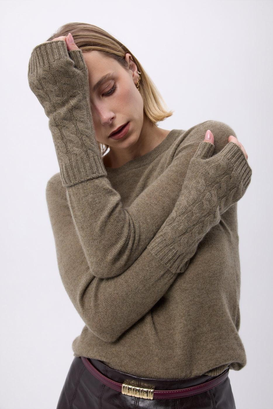 Mitaines Unisexe Lili - Vert Khaki - Mixte