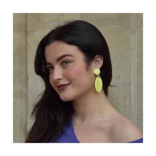 Boucles D'Oreilles Lima S - Jaune