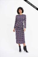 Robe Beky Midi Circo Morado