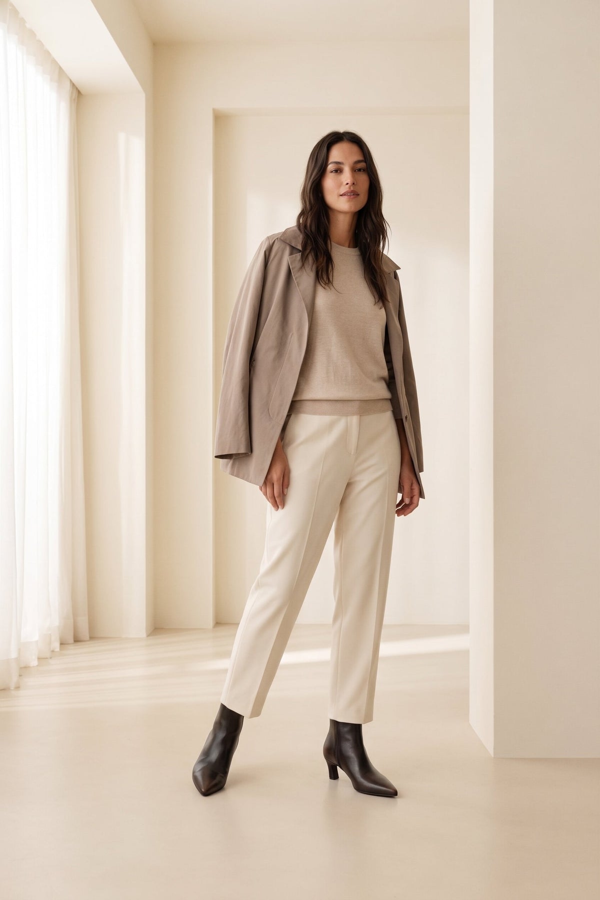 Botas Linda - Gris topo