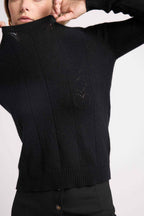Maglione Girocollo Linda - Nero