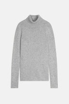 Jersey Cuello Vuelto 4 Hilos - Linda - Nube Jaspeado