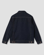 Lined Trucker Jacket - Single Rinse Denim