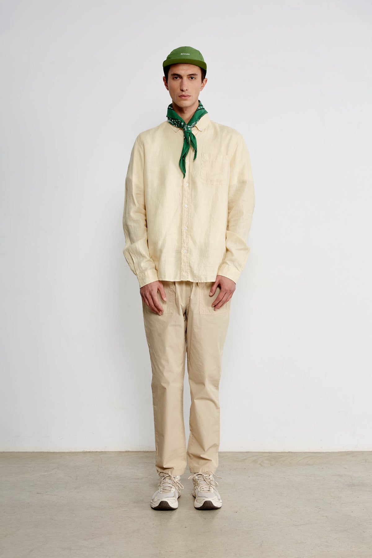 Chemise Linen Beige
