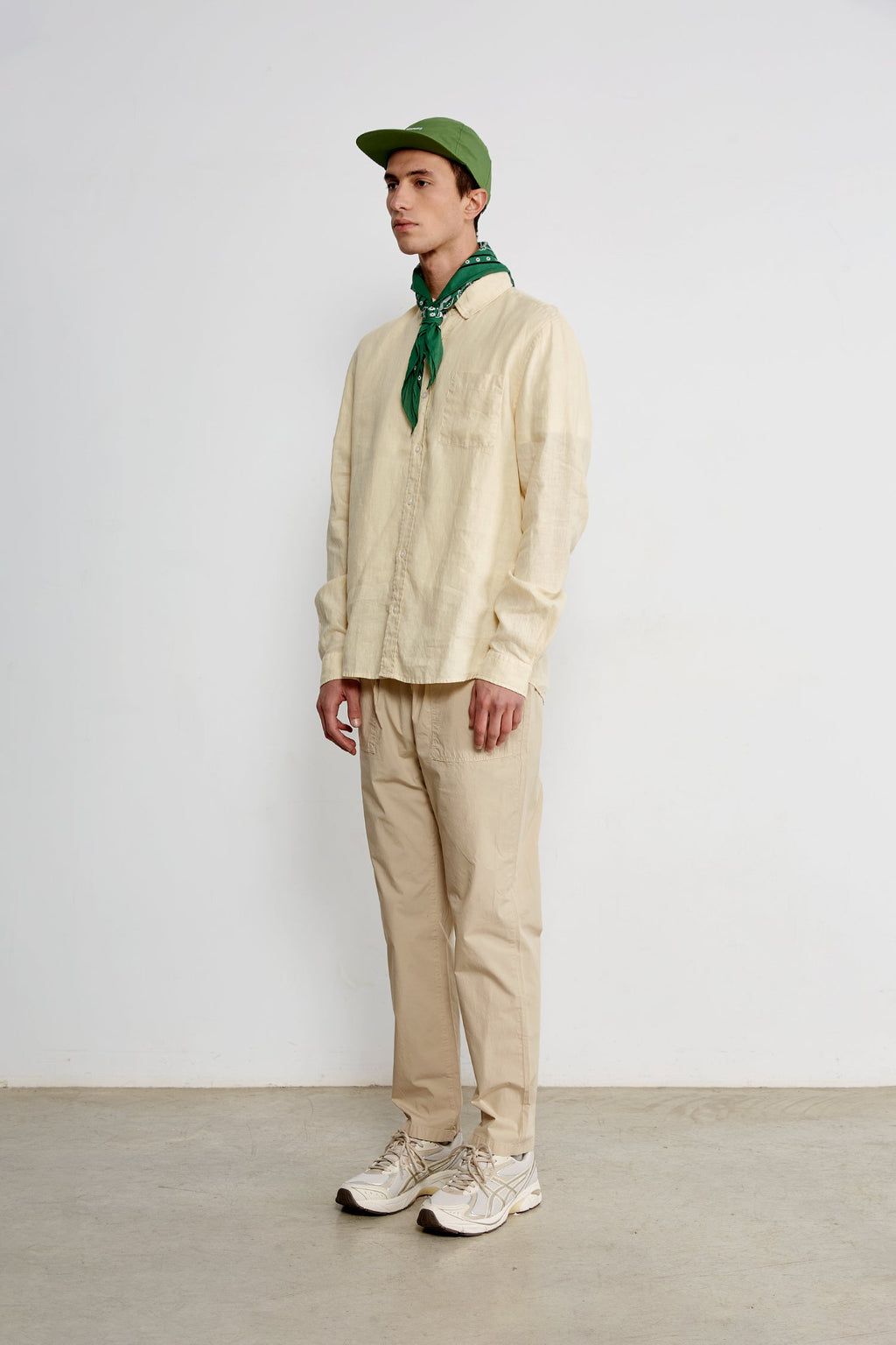 Chemise Linen Beige