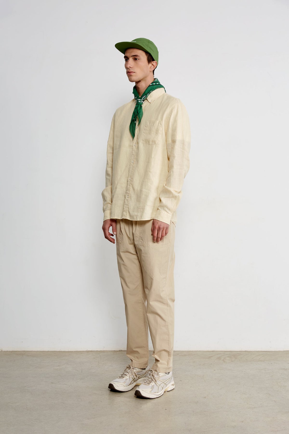 Chemise Linen Beige