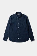 Chemise Linen Navy