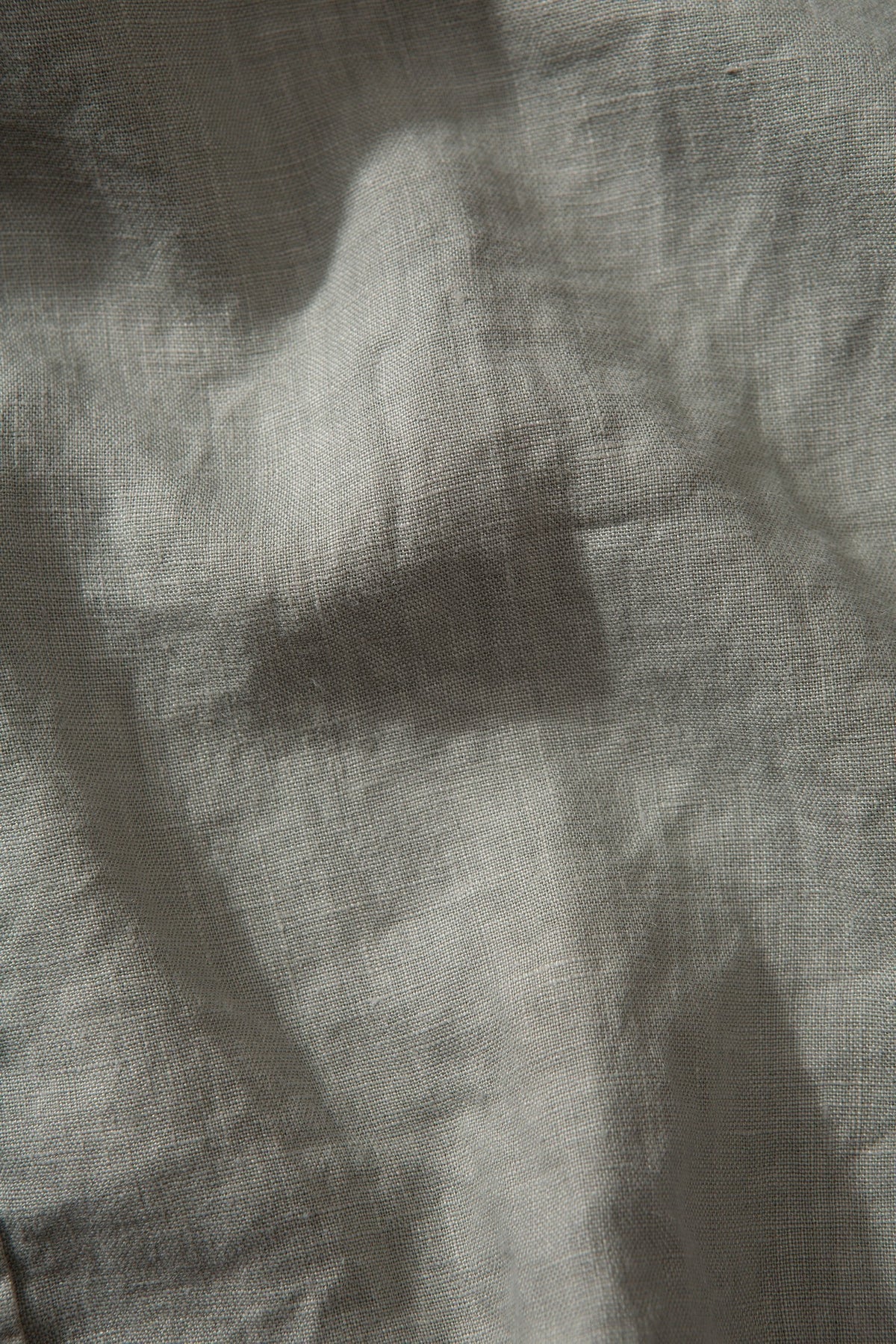 Linen Plain Taupe Shirt