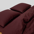 2 Fundas de Almohada - De Lino Lavado 190 G/M² - Vides