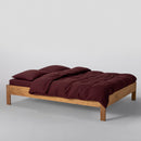 Housse De Couette En Lin Lavé 190G/M² - Vignes