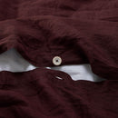 Housse De Couette En Lin Lavé 190G/M² - Vignes