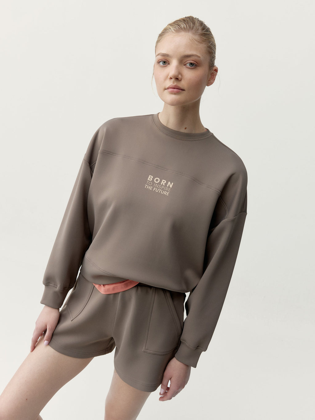 Szorty Lionel - Taupe - Damskie