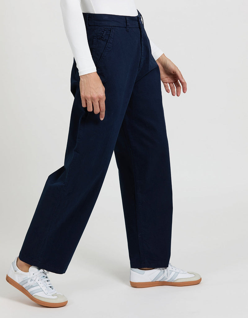 Pantalon Chino Lio - Dark Navy - Femme