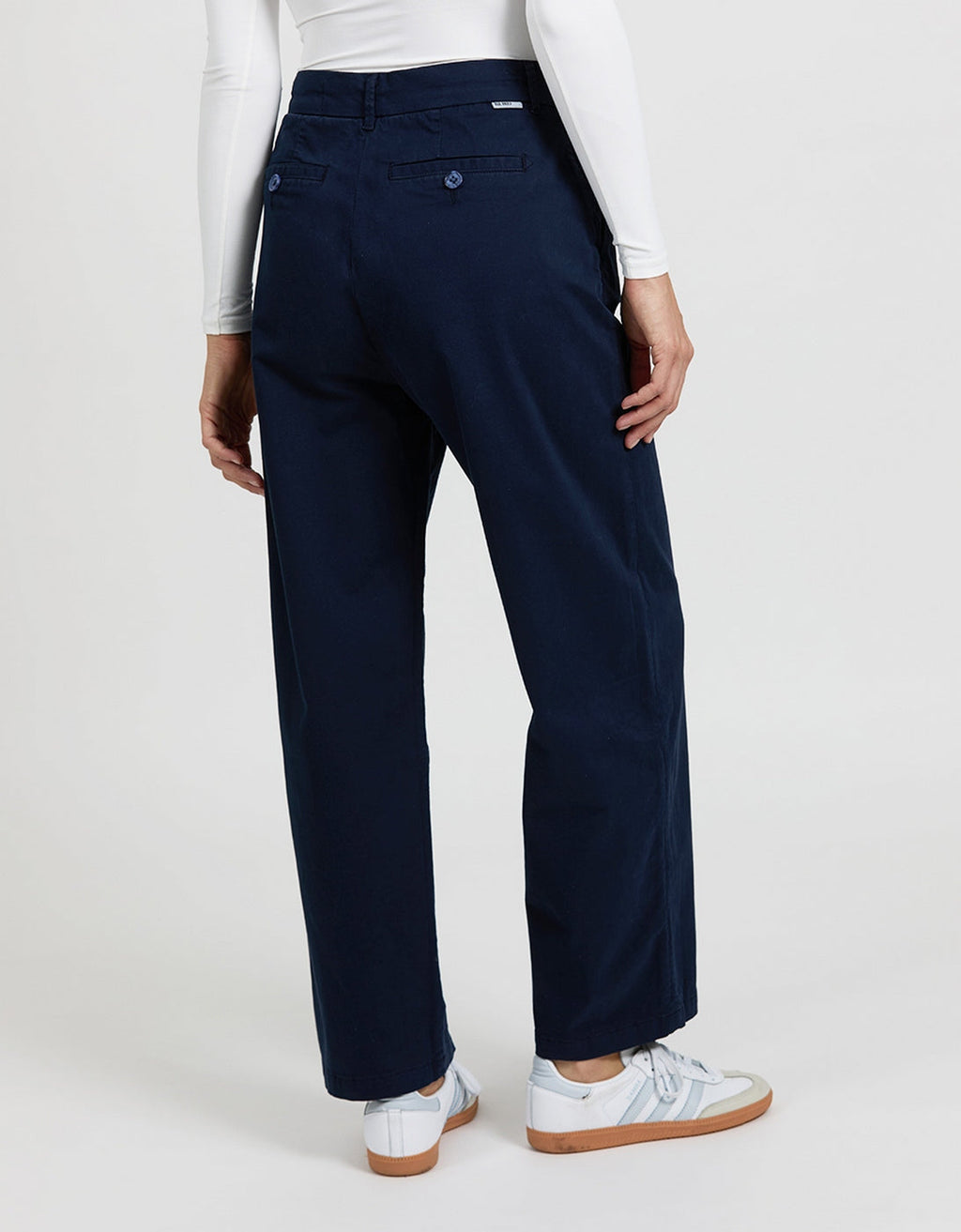 Pantalón Chino Lio - Dark Navy - Mujer
