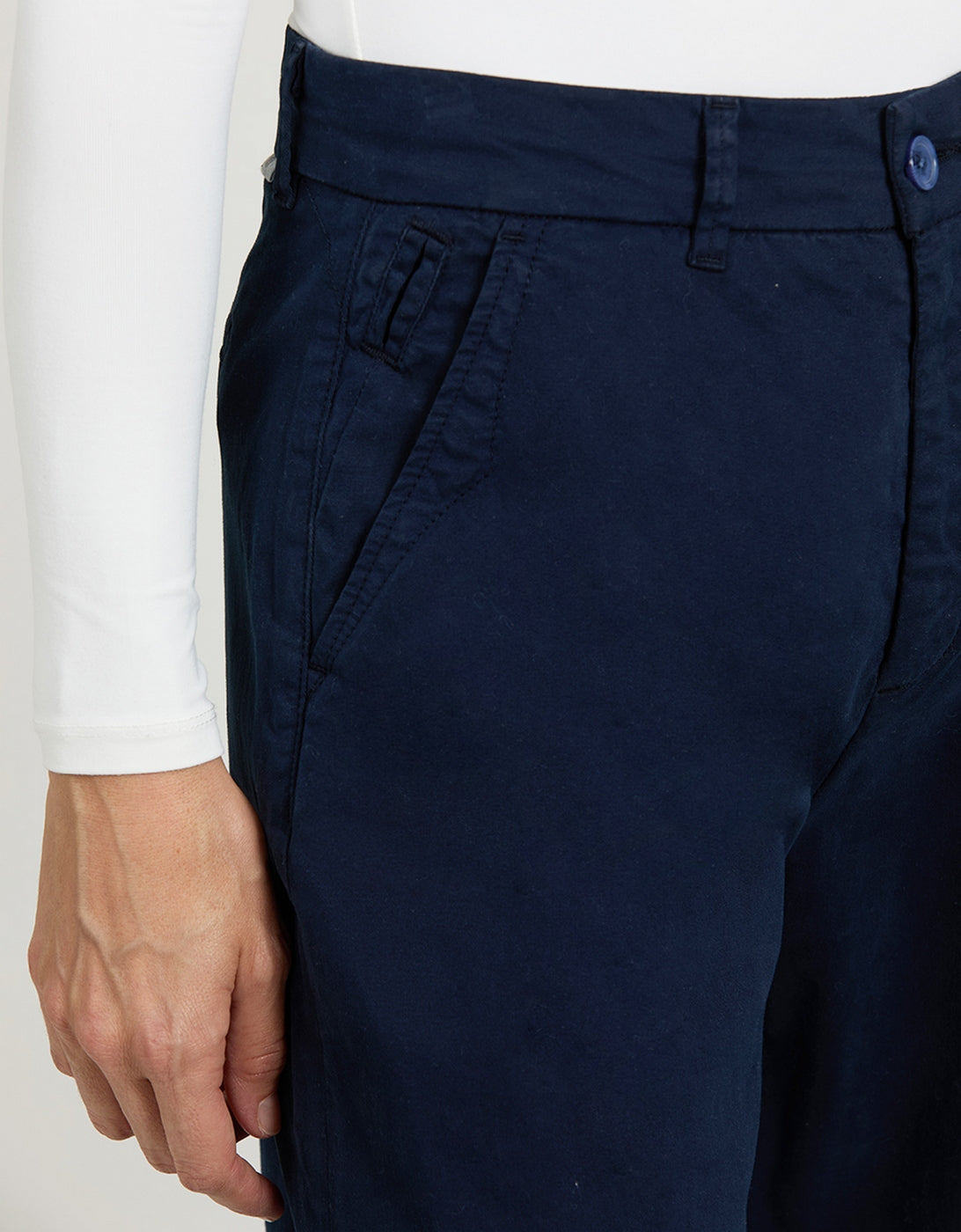 Pantalón Chino Lio - Dark Navy - Mujer